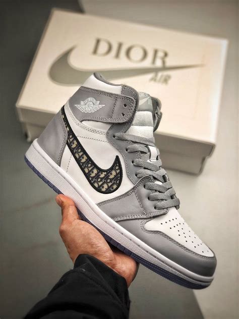 basket nike et dior|Dior jordan 1 high shoes.